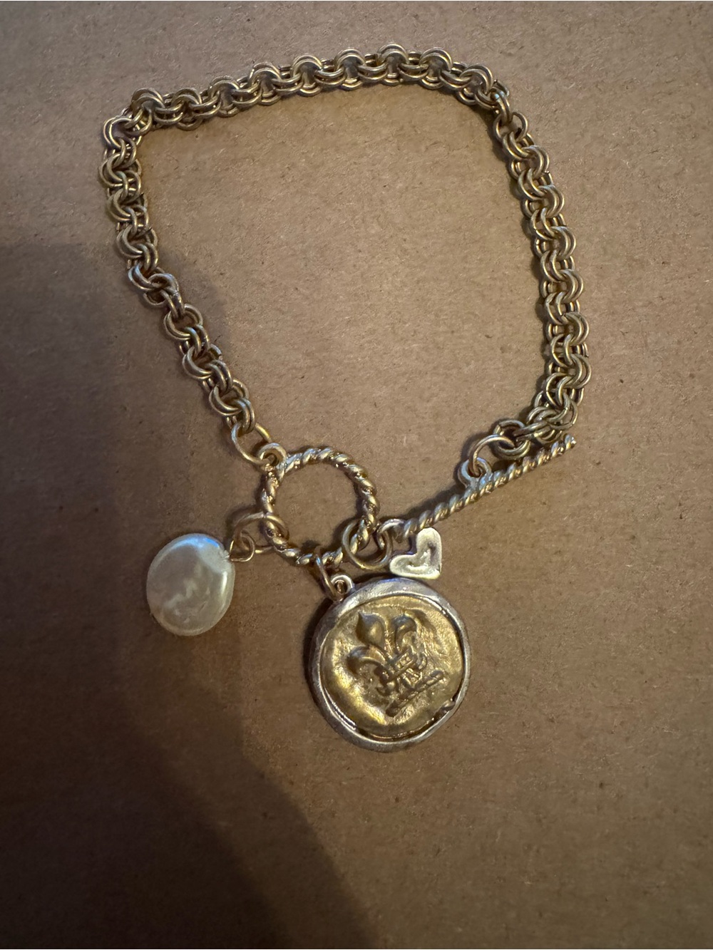 Coin bracelet